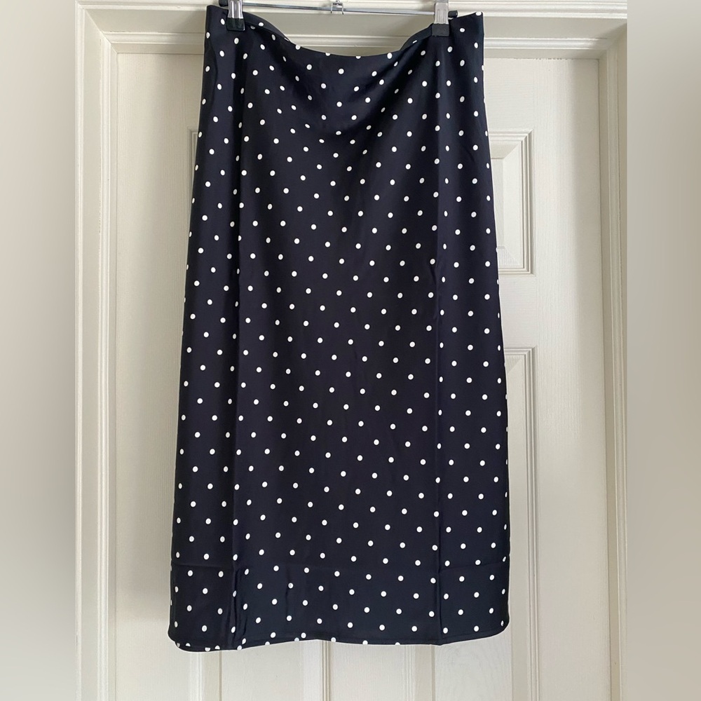 J.Crew polka dot skirt